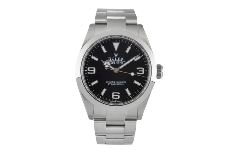 Rolex Explorer steel automatic men's watch 224270 [2604742]