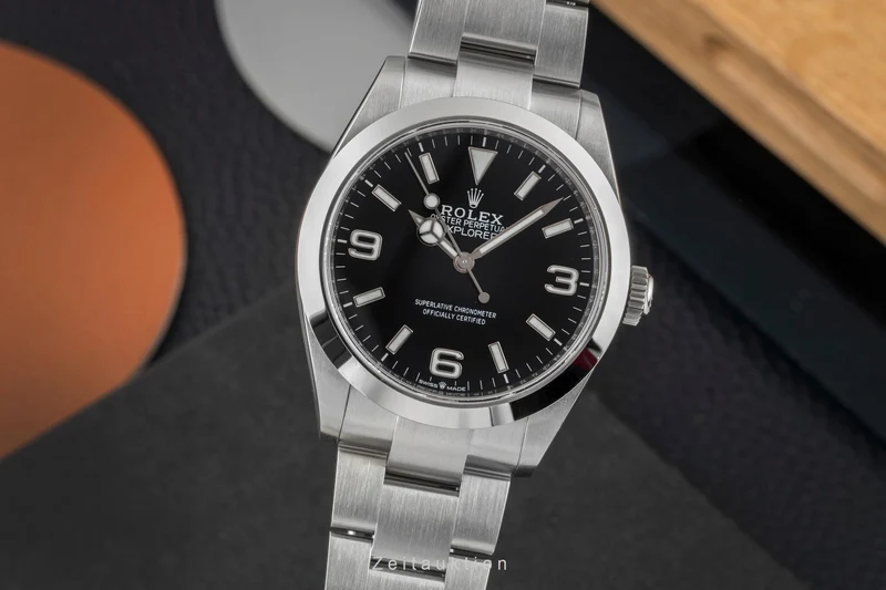 Rolex Explorer steel automatic men's watch 224270 [2604742]