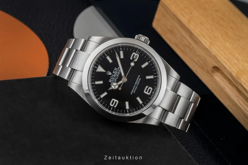 Rolex Explorer steel automatic men's watch 224270 [2604742]