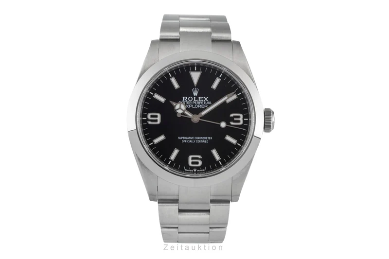 Rolex Explorer steel automatic men's watch 224270 [2604742]