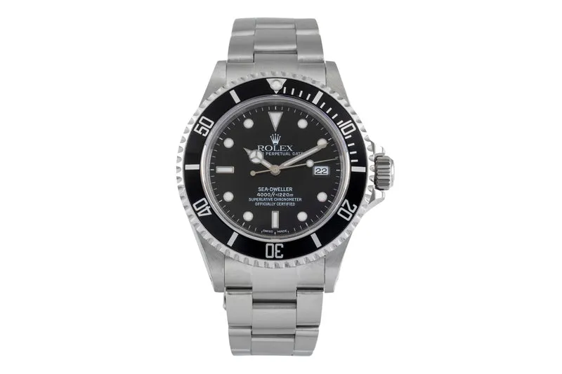 Rolex Sea-Dweller steel automatic men's watch 16600 [2604902]