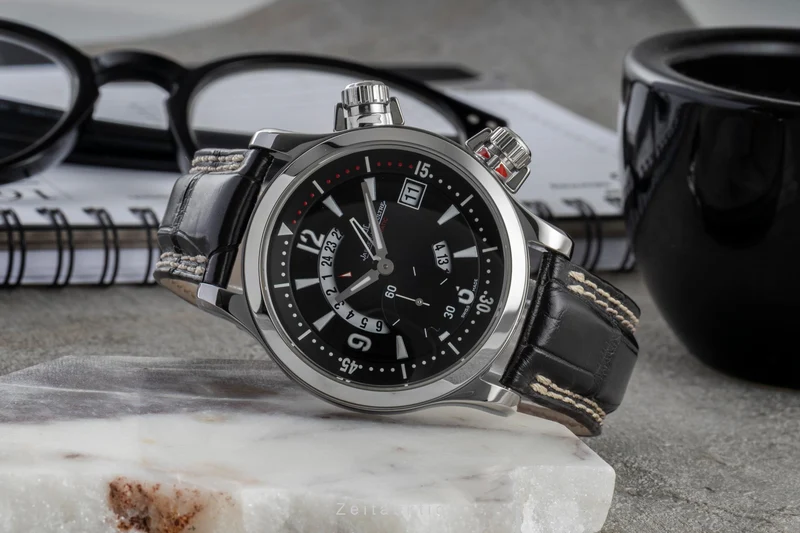 Jaeger LeCoultre Master Compressor steel automatic men's watch Q1738470 , 146.8.02 [2604765]