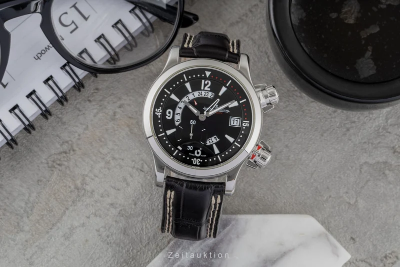 Jaeger LeCoultre Master Compressor steel automatic men's watch Q1738470 , 146.8.02 [2604765]
