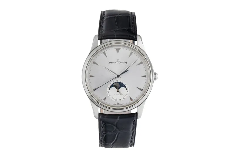 Jaeger LeCoultre Master Ultra Thin steel automatic men's watch Q1368420 , 176.8.64.S [2604676]