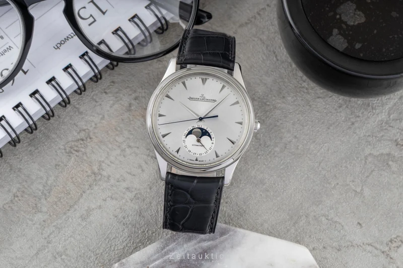 Jaeger LeCoultre Master Ultra Thin steel automatic men's watch Q1368420 , 176.8.64.S [2604676]