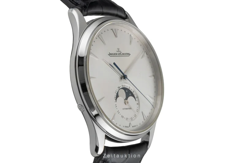 Jaeger LeCoultre Master Ultra Thin steel automatic men's watch Q1368420 , 176.8.64.S [2604676]