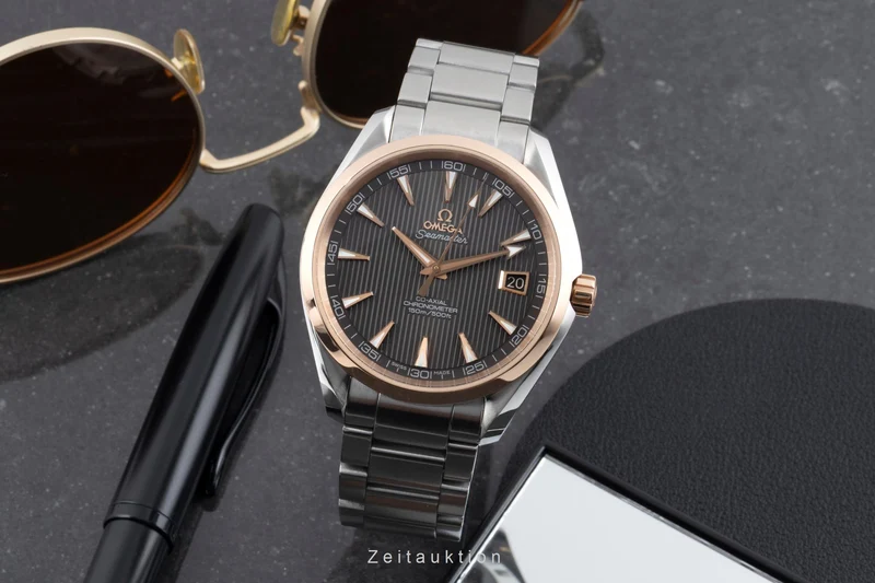 Omega Seamaster steel / gold automatic men's watch 231.20.42.21.06.002 [2604904]