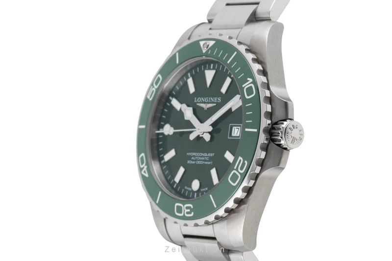 Longines Hydro Conquest steel automatic men's watch L3.788.4.06.6 LP: 2150EUR [2604727]
