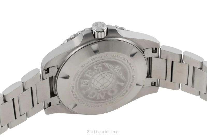 Longines Hydro Conquest steel automatic men's watch L3.788.4.06.6 LP: 2150EUR [2604727]