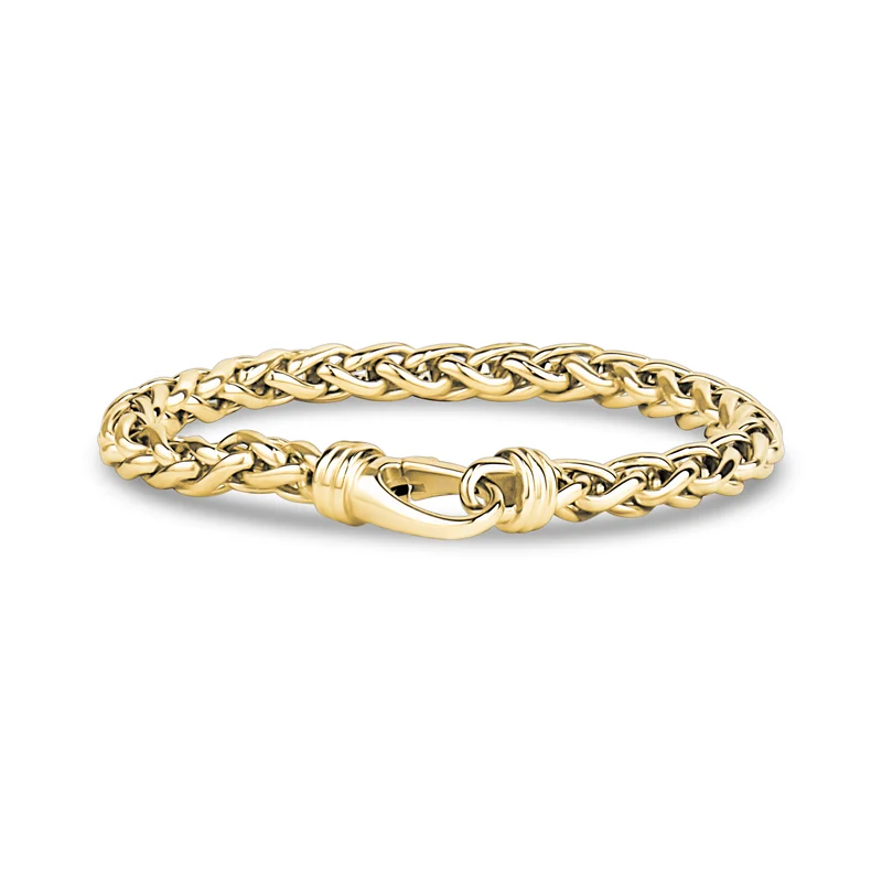 Designer Weizen-Kettenarmband | 6MM