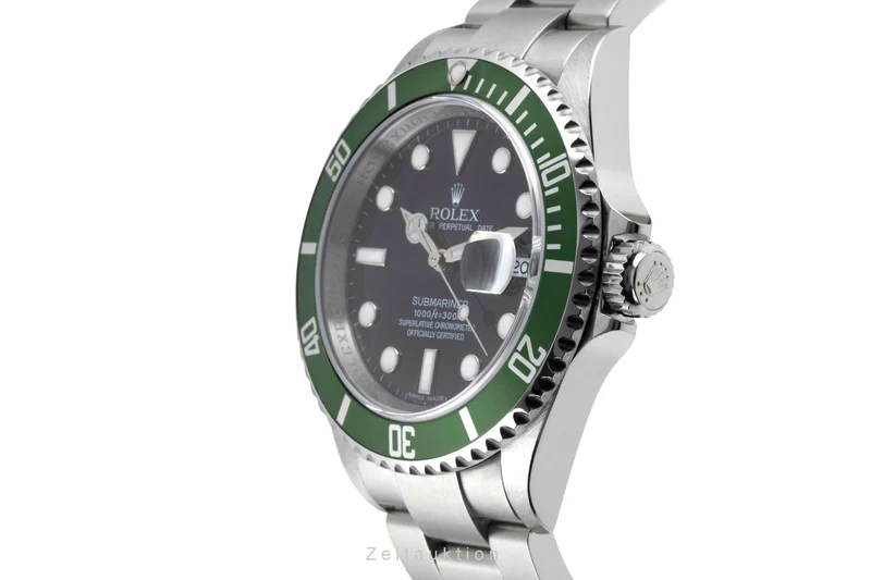Rolex Submariner steel automatic men's watch 16610LV [2604762]