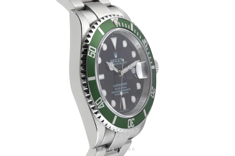 Rolex Submariner steel automatic men's watch 16610LV [2604762]