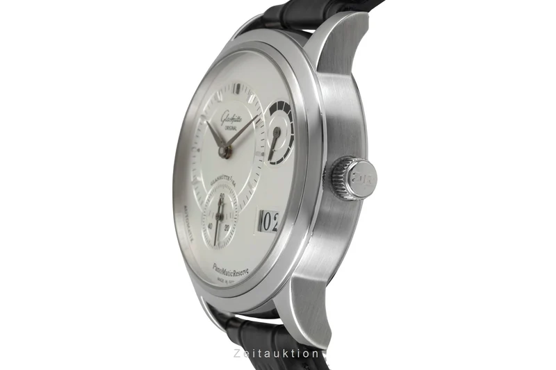 Glashütte PanoMaticReserve steel automatic men's watch 90-03-02-02-04 [2604372]