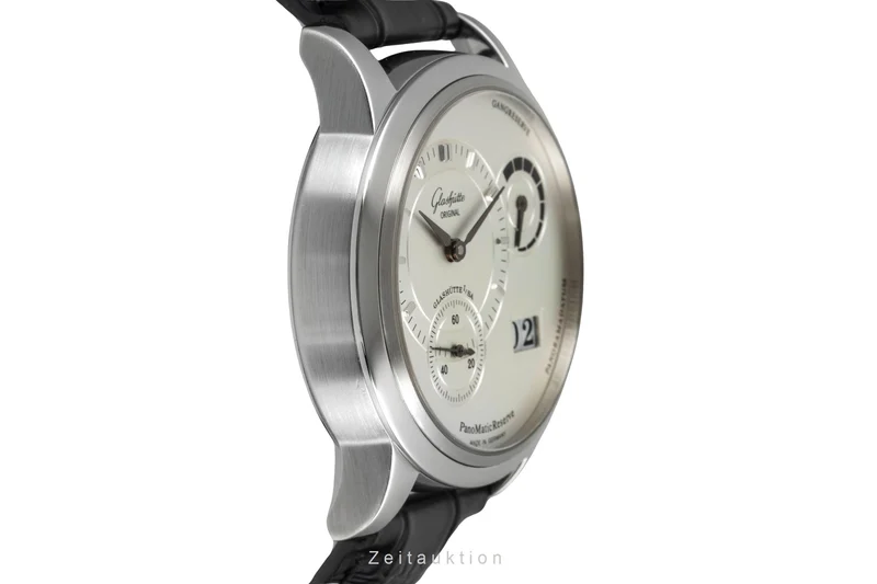 Glashütte PanoMaticReserve steel automatic men's watch 90-03-02-02-04 [2604372]