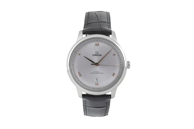 Omega De Ville steel automatic men's watch 434.13.40.20.06.001 LP: 5000EUR [2604911]