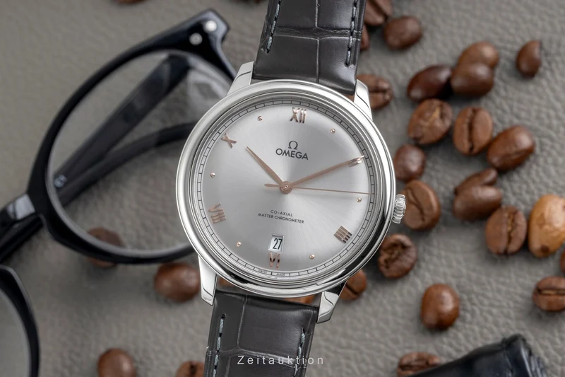 Omega De Ville steel automatic men's watch 434.13.40.20.06.001 LP: 5000EUR [2604911]