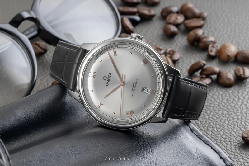 Omega De Ville steel automatic men's watch 434.13.40.20.06.001 LP: 5000EUR [2604911]