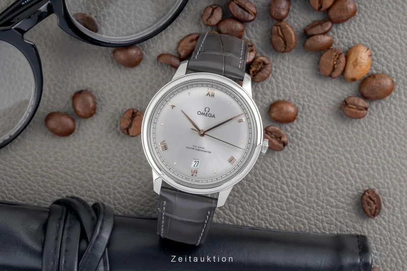 Omega De Ville steel automatic men's watch 434.13.40.20.06.001 LP: 5000EUR [2604911]
