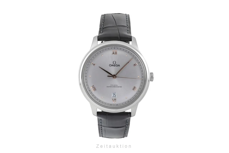 Omega De Ville steel automatic men's watch 434.13.40.20.06.001 LP: 5000EUR [2604911]