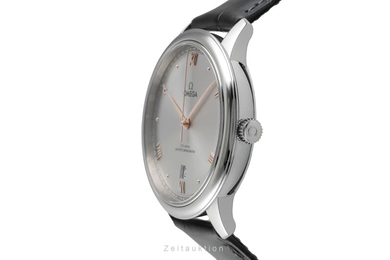 Omega De Ville steel automatic men's watch 434.13.40.20.06.001 LP: 5000EUR [2604911]