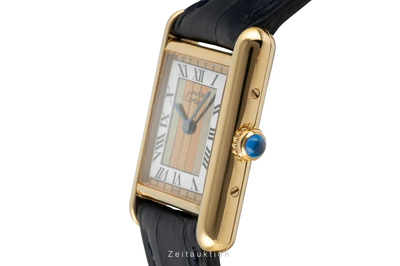 Cartier Tank silver-gilt quartz women's watch 5057001 [2604699]