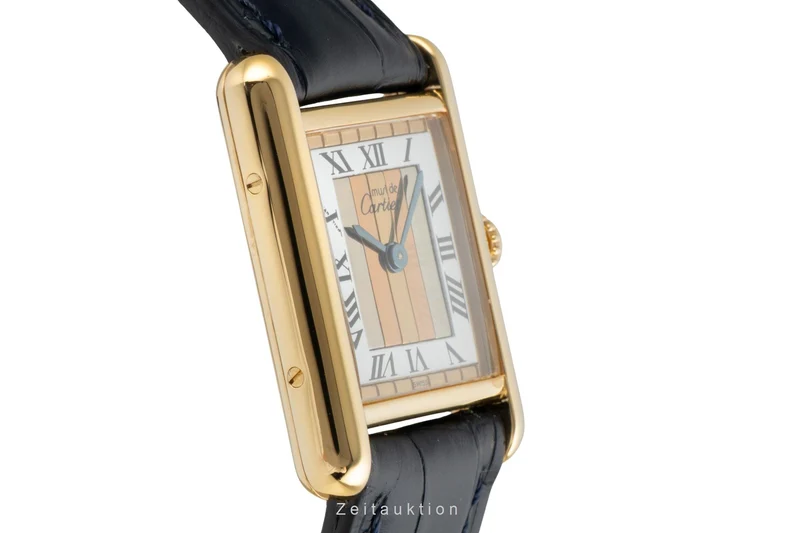 Cartier Tank silver-gilt quartz women's watch 5057001 [2604699]