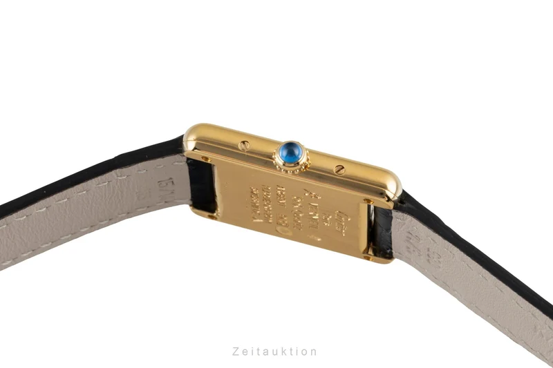 Cartier Tank silver-gilt quartz women's watch 5057001 [2604699]