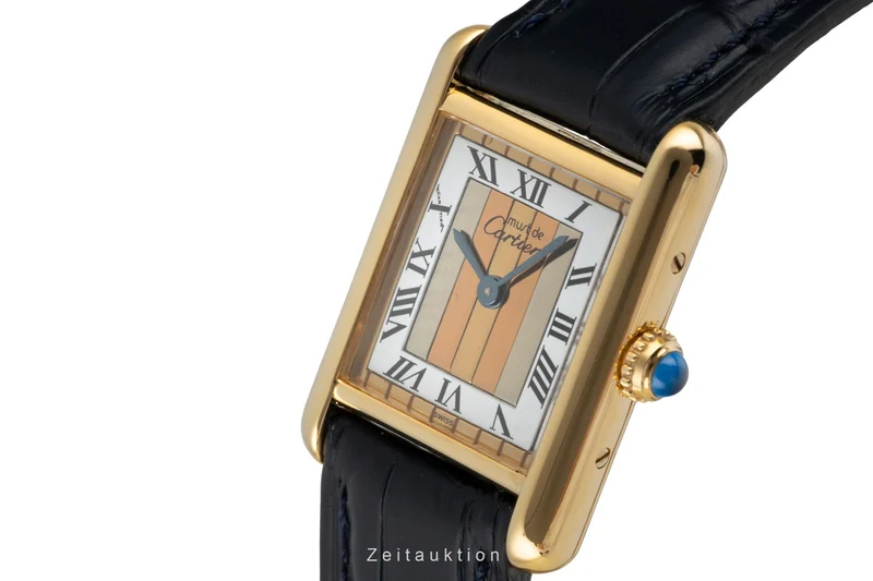 Cartier Tank silver-gilt quartz women's watch 5057001 [2604699]