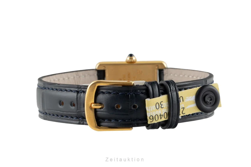 Cartier Tank silver-gilt quartz women's watch 5057001 [2604699]