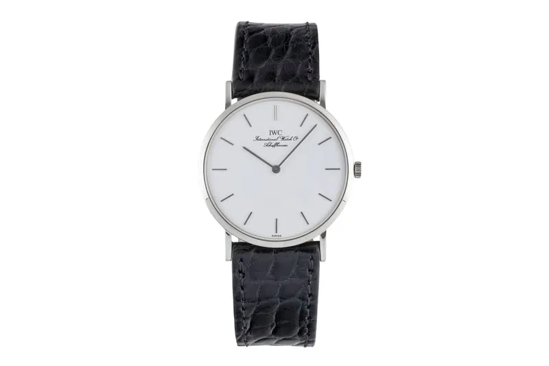 IWC Portofino 18 ct white gold manual winding men's watch IW201003 [2603417]