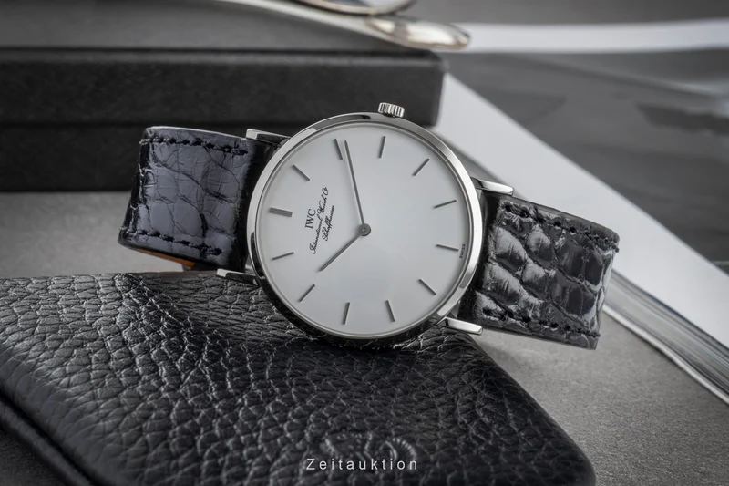 IWC Portofino 18 ct white gold manual winding men's watch IW201003 [2603417]