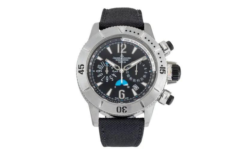 Jaeger LeCoultre Master Compressor chronograph titanium automatic men's watch Q186T670 , 160.T.25 [2603597]