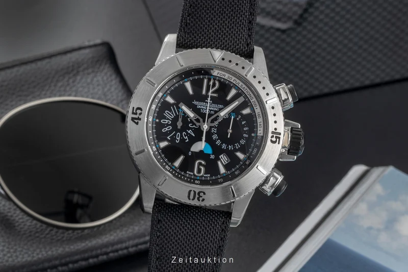 Jaeger LeCoultre Master Compressor chronograph titanium automatic men's watch Q186T670 , 160.T.25 [2603597]
