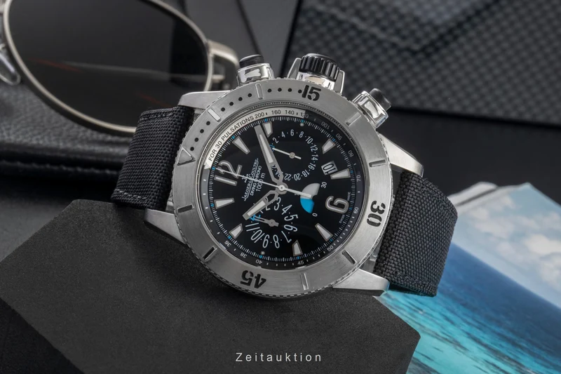 Jaeger LeCoultre Master Compressor chronograph titanium automatic men's watch Q186T670 , 160.T.25 [2603597]