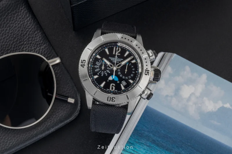 Jaeger LeCoultre Master Compressor chronograph titanium automatic men's watch Q186T670 , 160.T.25 [2603597]