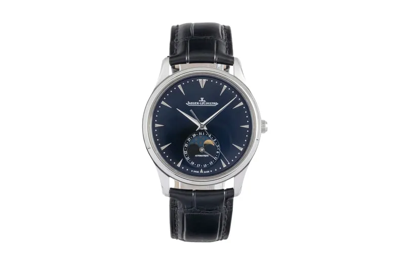 Jaeger LeCoultre Master Ultra Thin steel automatic men's watch Q1368470 ,176.8.64.S [2604761]