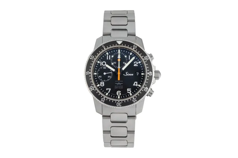 Sinn 103 chronograph titanium automatic men's watch 103.0793 LP: 3360EUR [2604630]
