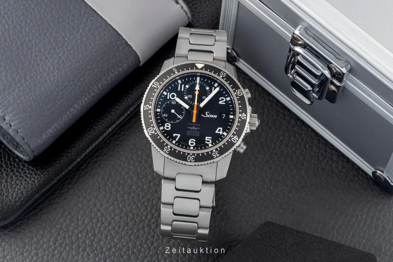 Sinn 103 chronograph titanium automatic men's watch 103.0793 LP: 3360EUR [2604630]