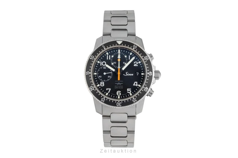 Sinn 103 chronograph titanium automatic men's watch 103.0793 LP: 3360EUR [2604630]