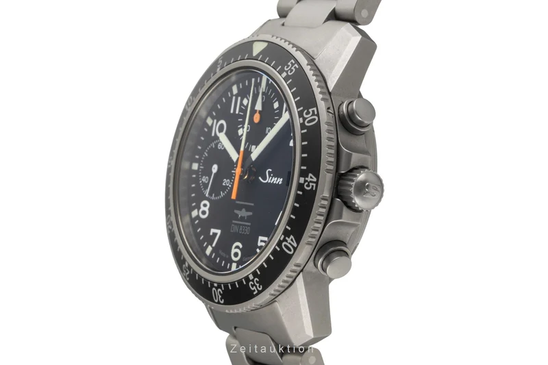 Sinn 103 chronograph titanium automatic men's watch 103.0793 LP: 3360EUR [2604630]