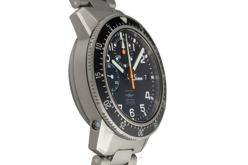 Sinn 103 chronograph titanium automatic men's watch 103.0793 LP: 3360EUR [2604630]