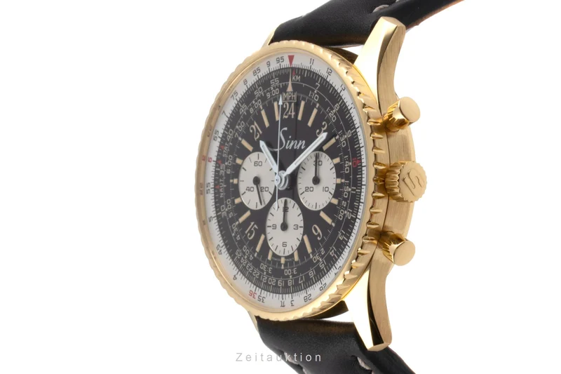 Sinn 903 PL chronograph gilt / steel manual winding men's watch 903 PL [2604022]