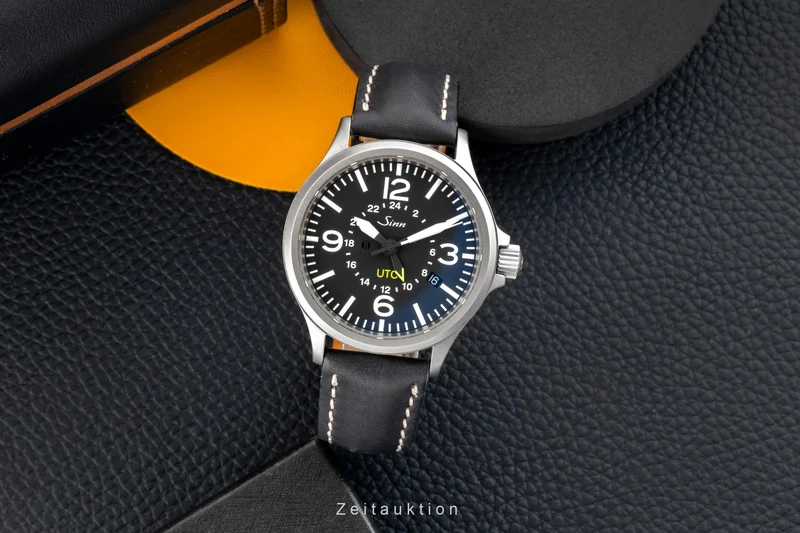 Sinn 856 UTC steel automatic men's watch 856.010 LP: 2110EUR [2603530]
