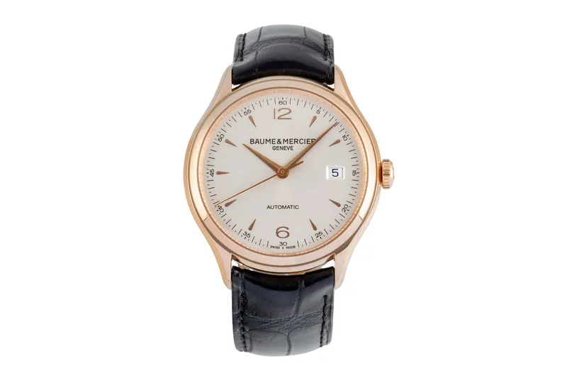 Baume & Mercier Clifton 18 ct red gold automatic men's watch M0A10058 65719 LP: 6100EUR [2604938]