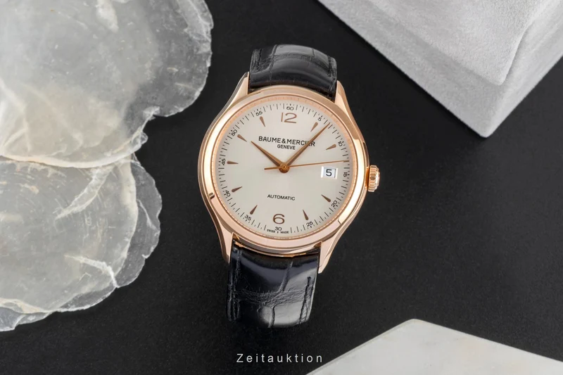Baume & Mercier Clifton 18 ct red gold automatic men's watch M0A10058 65719 LP: 6100EUR [2604938]