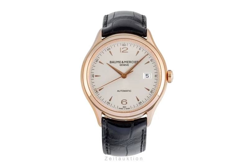 Baume & Mercier Clifton 18 ct red gold automatic men's watch M0A10058 65719 LP: 6100EUR [2604938]
