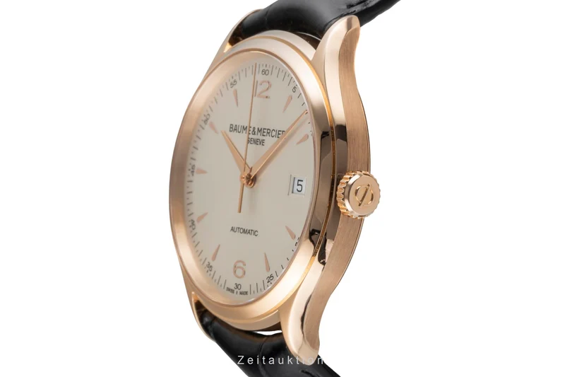 Baume & Mercier Clifton 18 ct red gold automatic men's watch M0A10058 65719 LP: 6100EUR [2604938]
