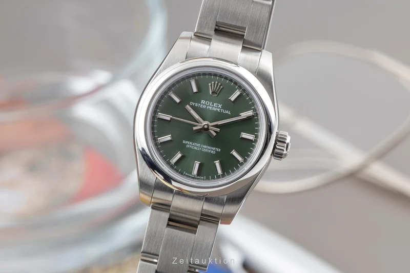 Rolex Oyster Perpetual steel automatic women's watch 176200 [2605046]