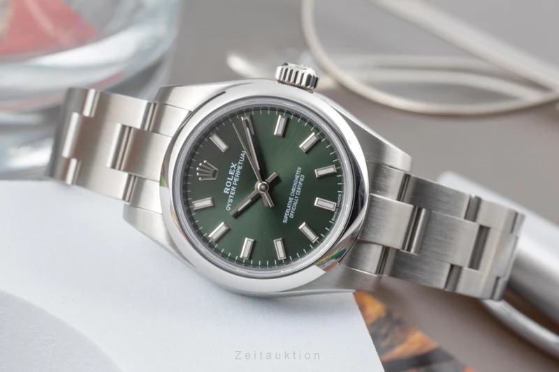 Rolex Oyster Perpetual steel automatic women's watch 176200 [2605046]