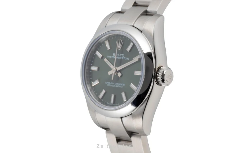 Rolex Oyster Perpetual steel automatic women's watch 176200 [2605046]